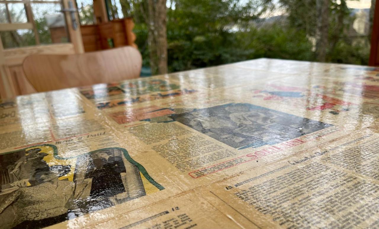 Retro Private Lodge With Hot Tub Nr Dartmoor นิวตันแอบบ็อต ภายนอก รูปภาพ